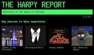 Read more about the article Special Report – The Plague – Acting Harpy